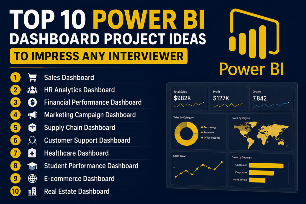 power bi project ideas for beginners