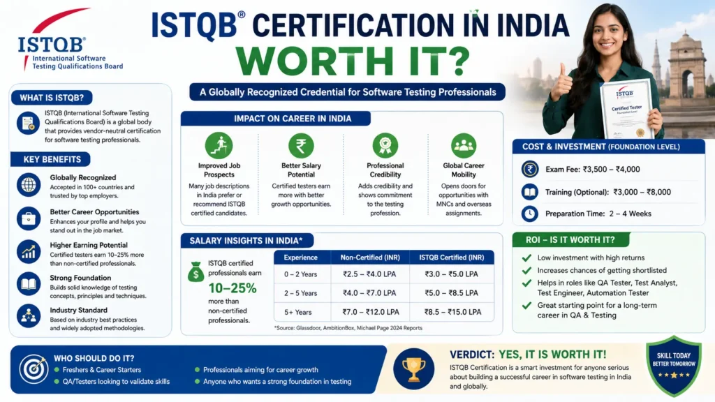 istqb certification india worth it